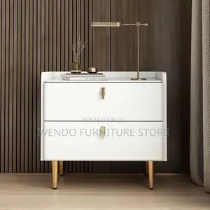 Storage Units; Two Drawers Home Spacious Bedside Cabinet