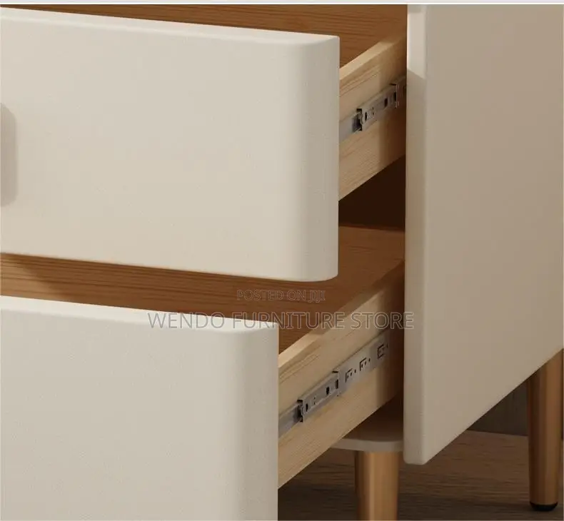 Storage Units; Two Drawers Home Spacious Bedside Cabinet