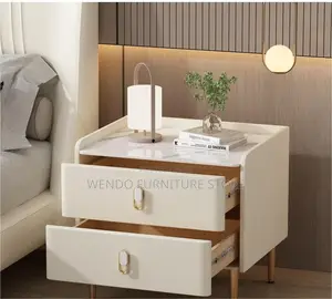 Storage Units; Two Drawers Home Spacious Bedside Cabinet