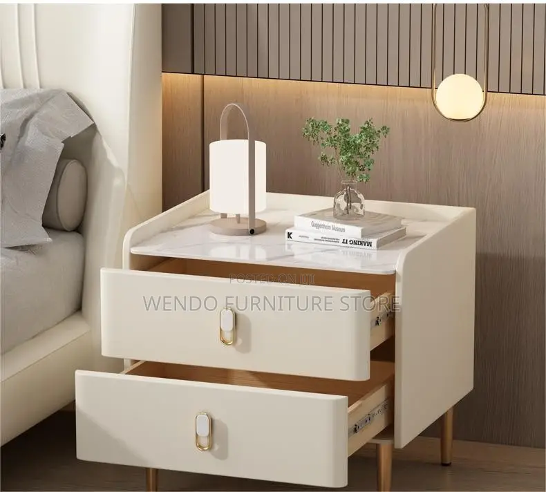 Storage Units; Two Drawers Home Spacious Bedside Cabinet