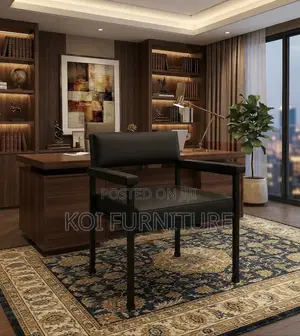 Office Chairs; Katalina Modern Black S223B Visitors Chairs