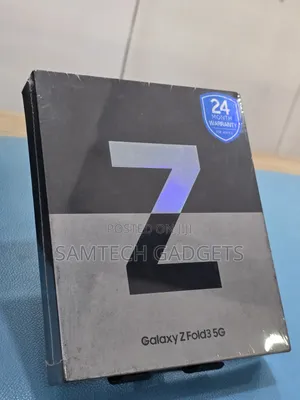 New Samsung Galaxy Z Fold 3 256 GB Black