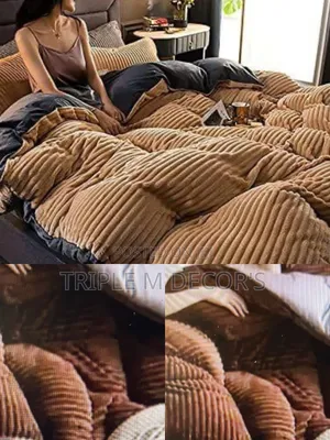 Heavy Fleece 6by 7 Velvet Duvet Set