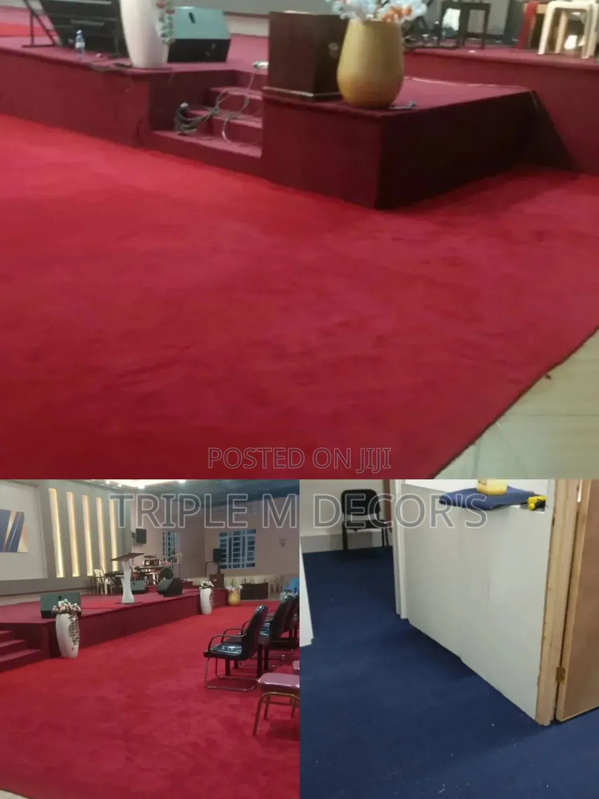 Quality Churches/Offices Carpet 4mm Thickness
