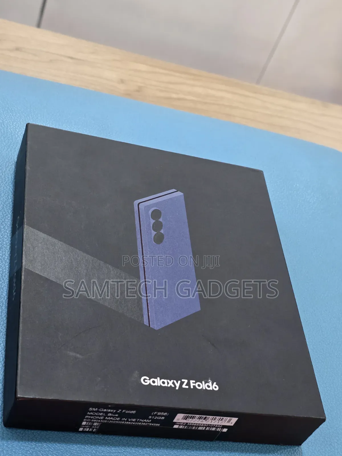 New Samsung Galaxy Z Fold6 256 GB Blue