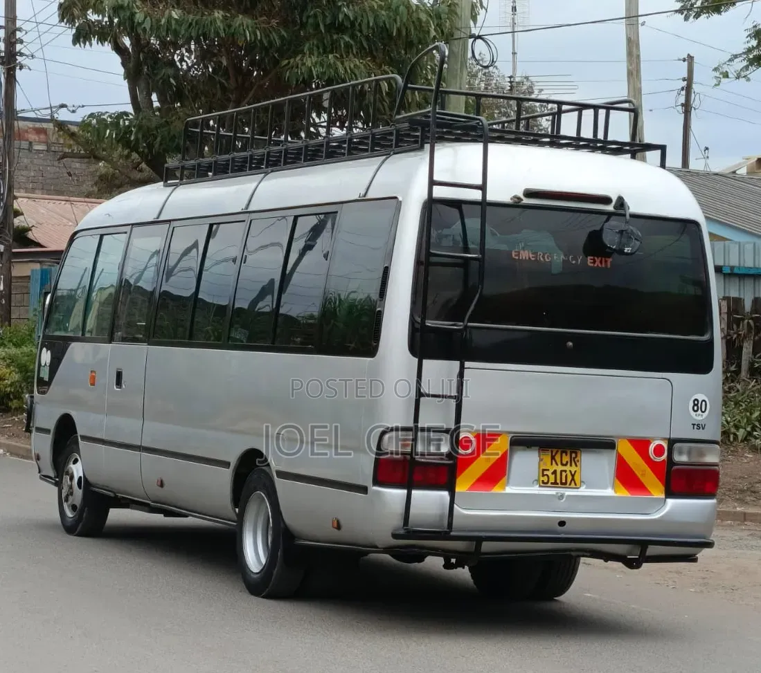 Toyota Coaster 2010 Silver