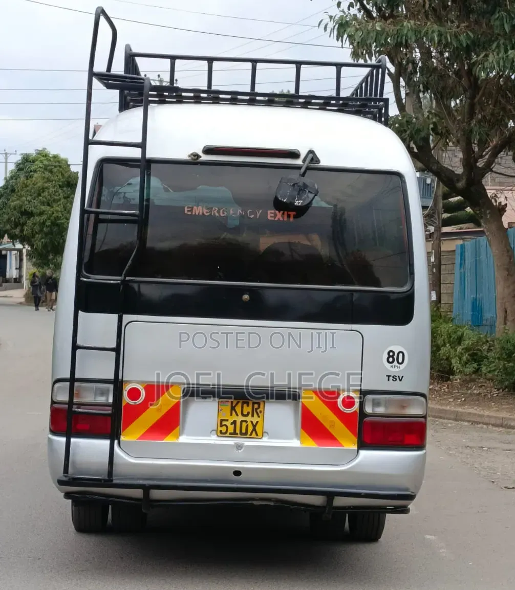 Toyota Coaster 2010 Silver