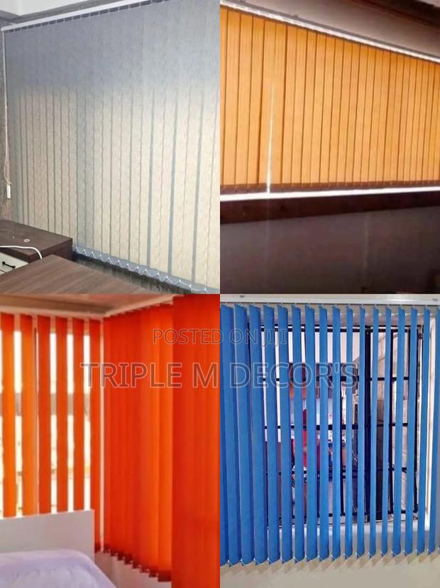 Quality Fancy and Premium Vertical Window Blinds - main view