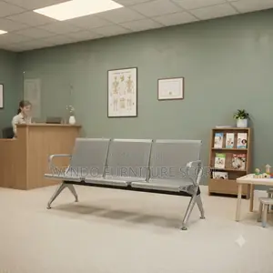 Office Benches; Three Seaters Metallic Reception OTC2 Benches