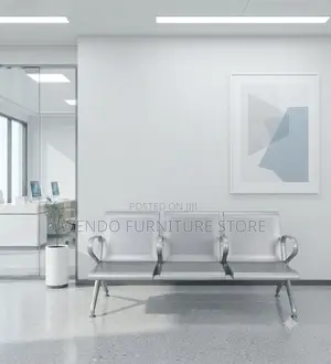 Office Benches; Three Seaters Metallic Reception OTC2 Benches