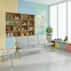 Office Benches; Three Seaters Metallic Reception OTC2 Benches