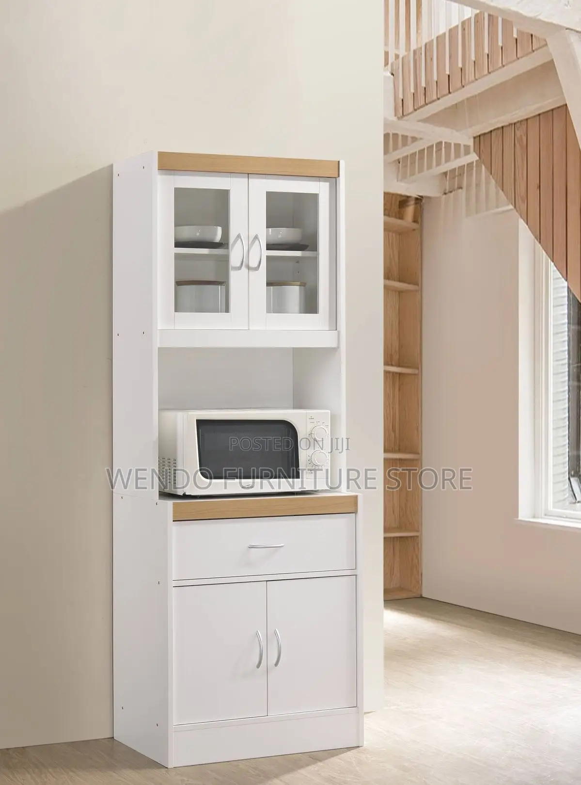 Storage Units; Wooden Drawered Kitchen and Dining Cabinet