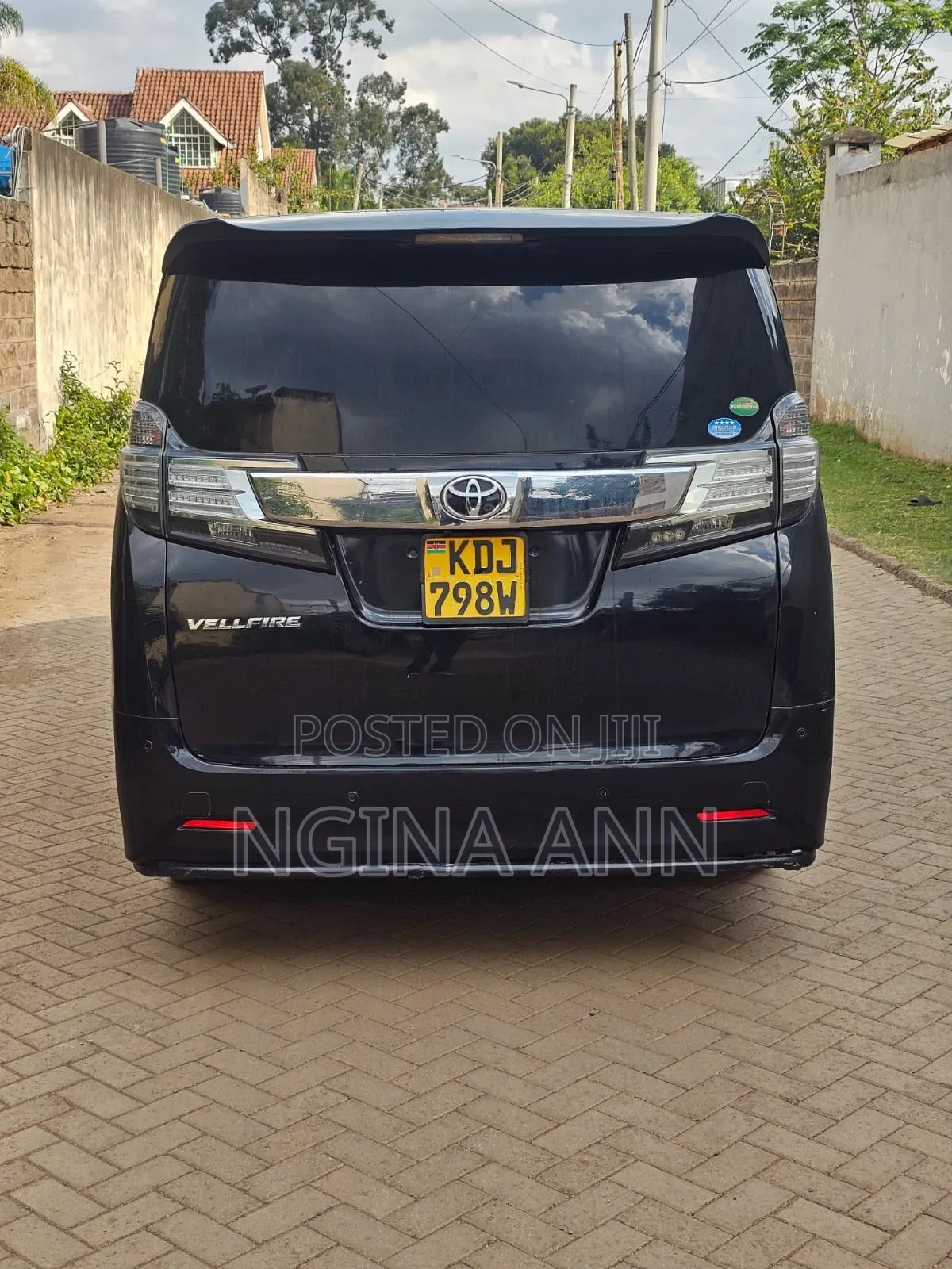 Toyota Vellfire 2015 Black