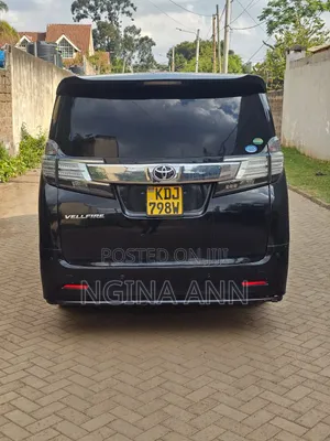 Toyota Vellfire 2015 Black