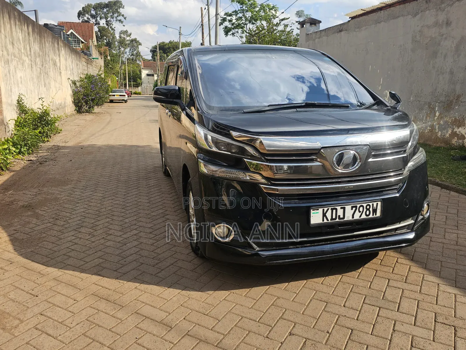 Toyota Vellfire 2015 Black