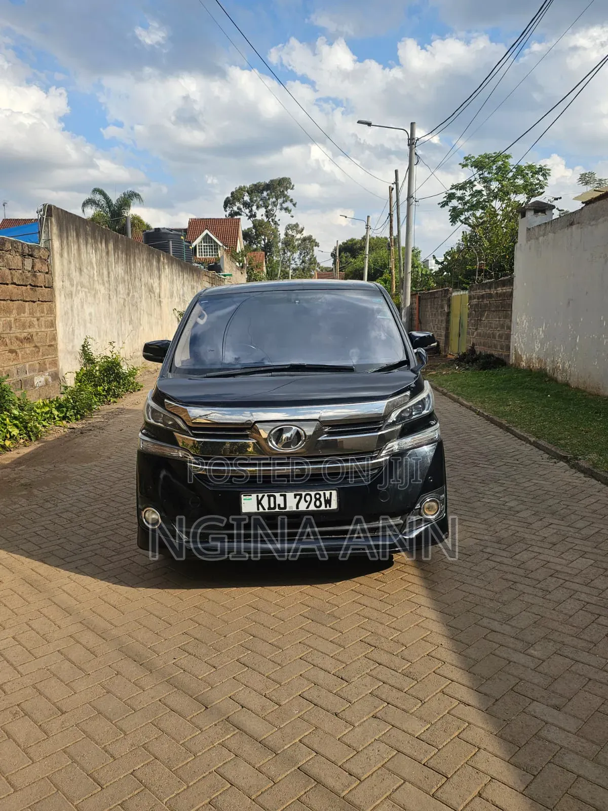 Toyota Vellfire 2015 Black