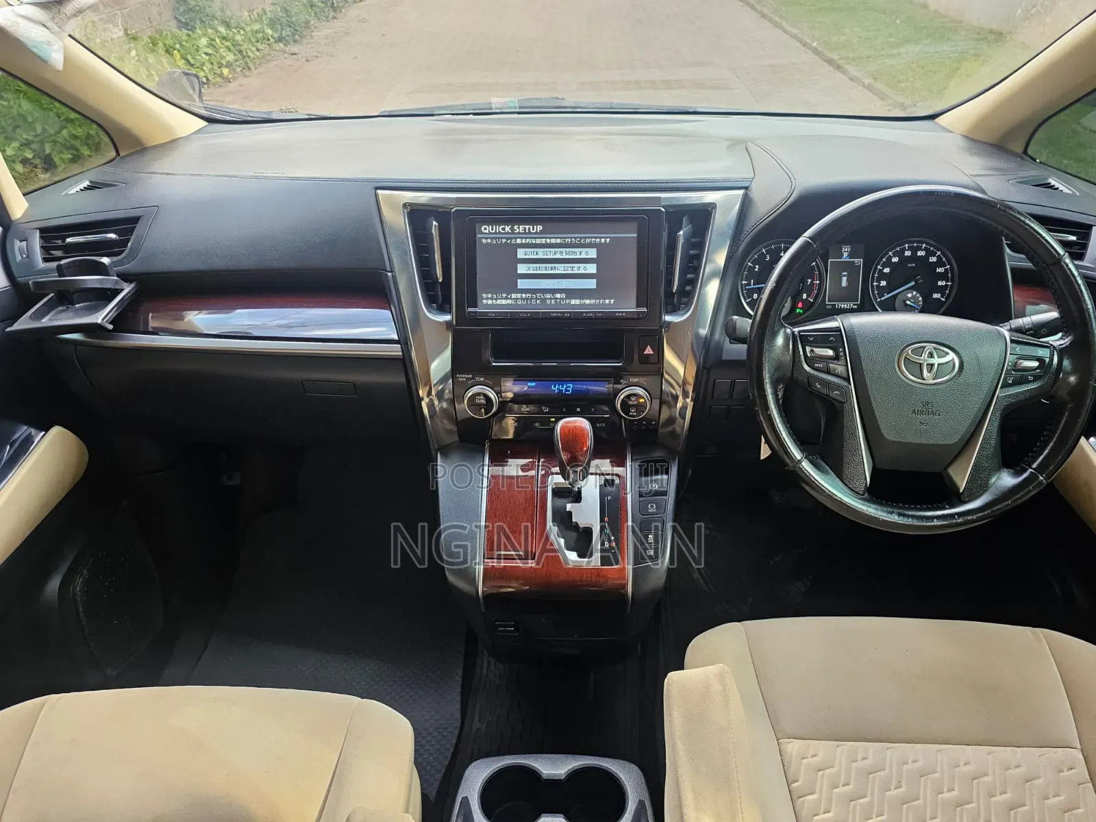 Toyota Vellfire 2015 Black