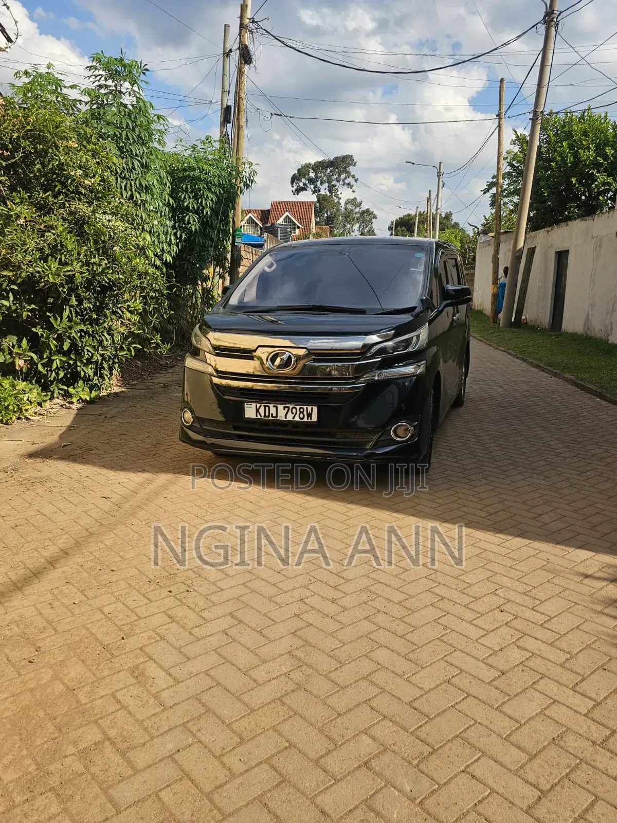Toyota Vellfire 2015 Black