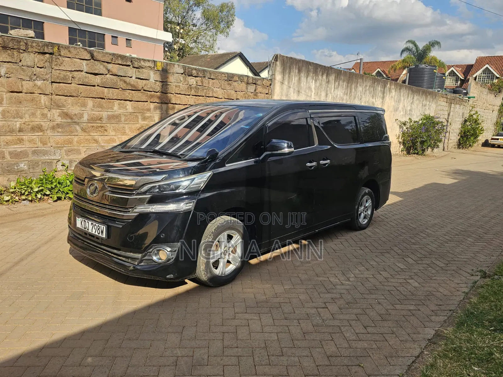 Toyota Vellfire 2015 Black