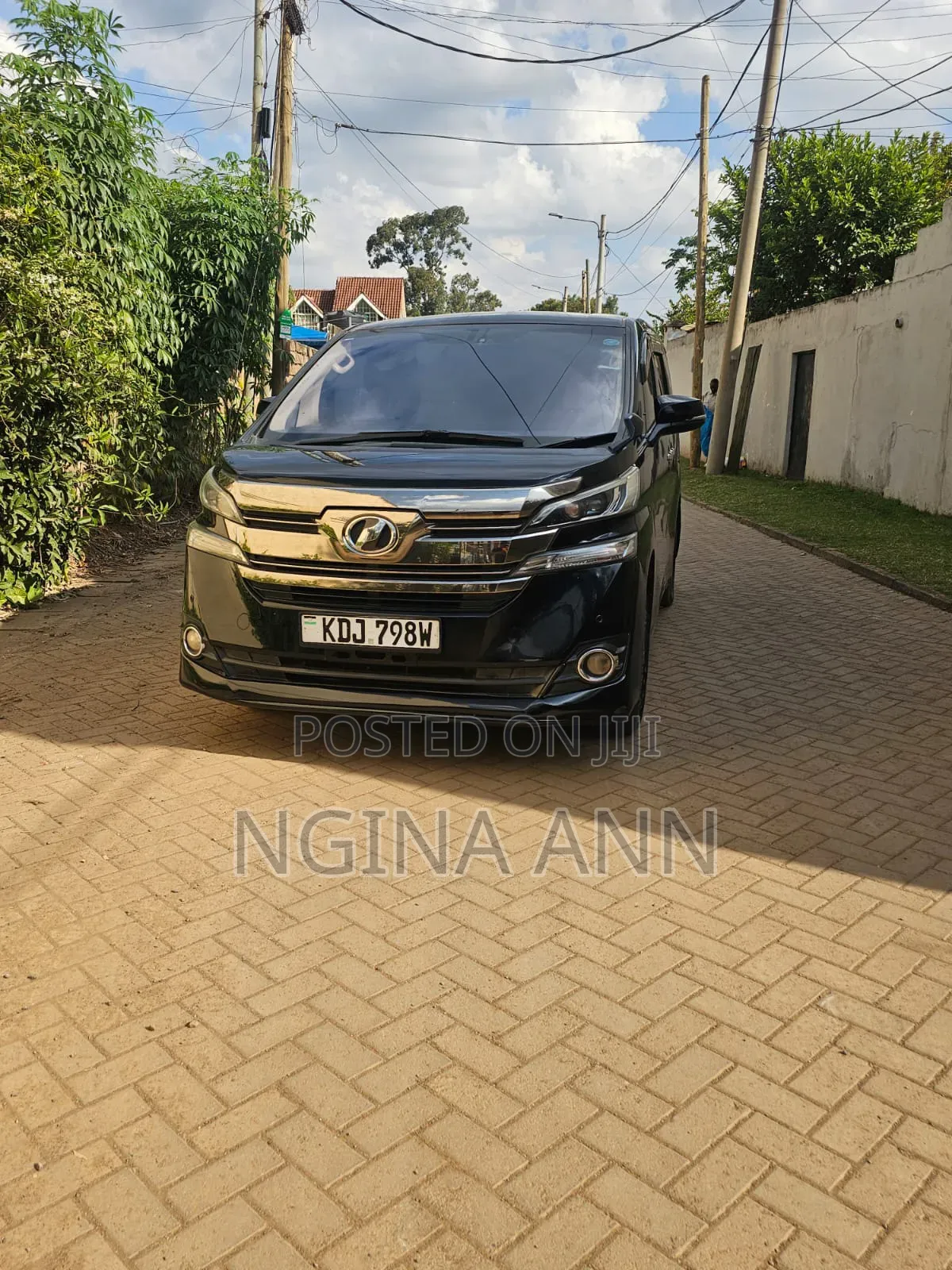 Toyota Vellfire 2015 Black