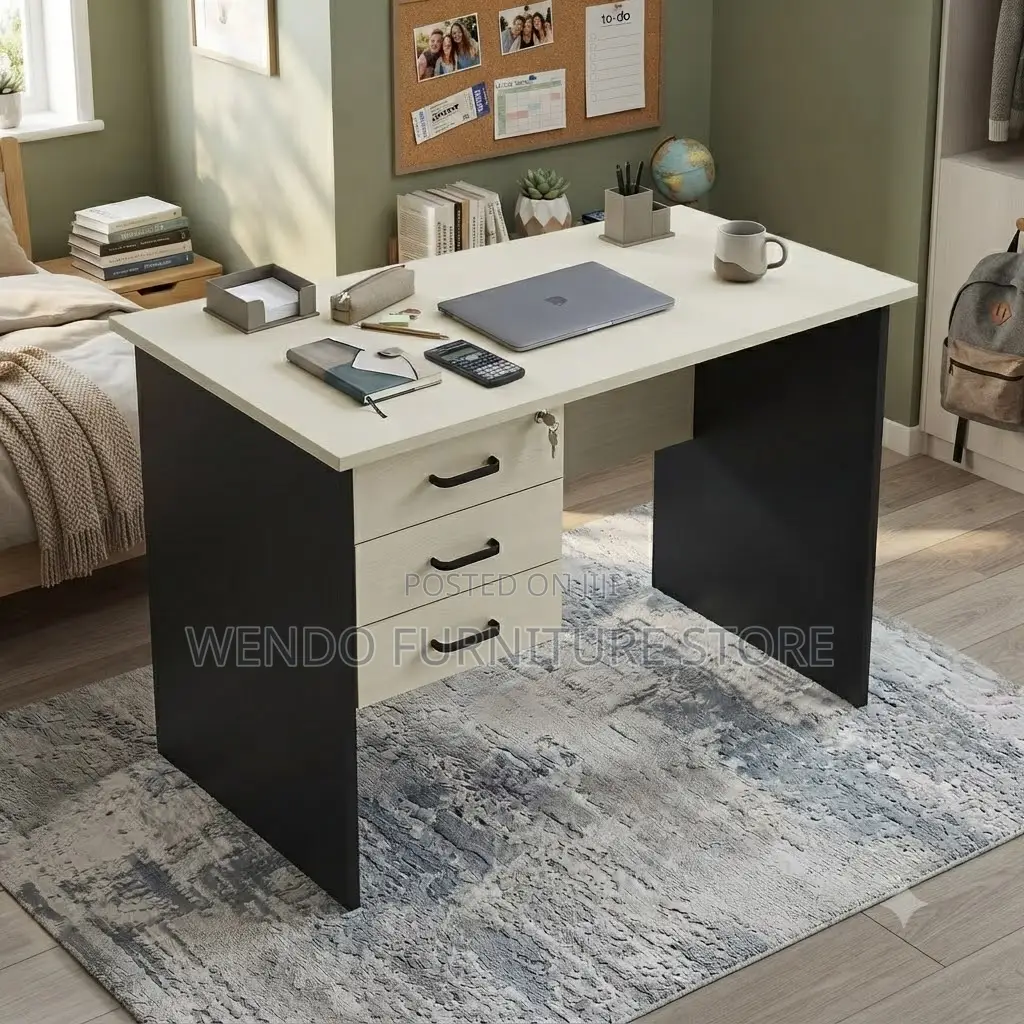 Office Desk; Home Desk 1200mm Brown Office Stylish Table