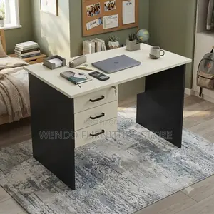 Office Desk; Home Desk 1200mm Brown Office Stylish Table