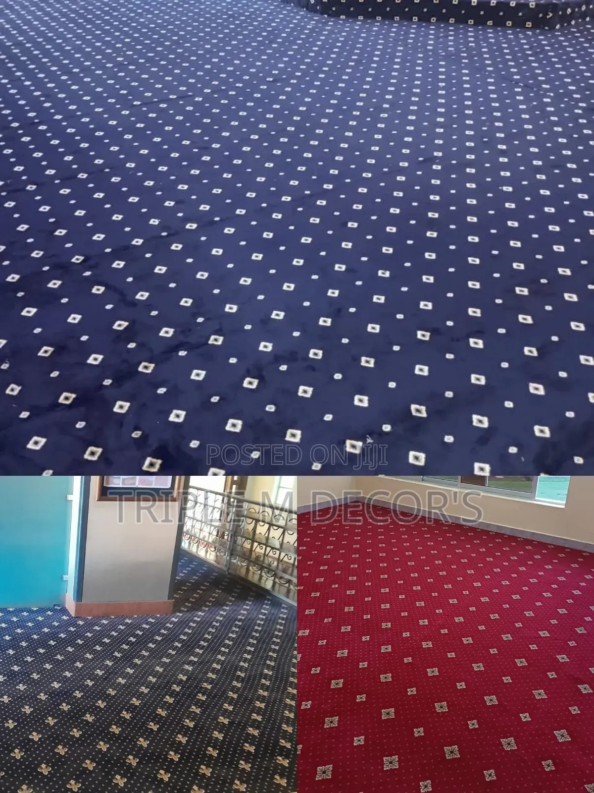 Presidential/Executive Offices/Churches 12mm Thickness Carpet Flooring