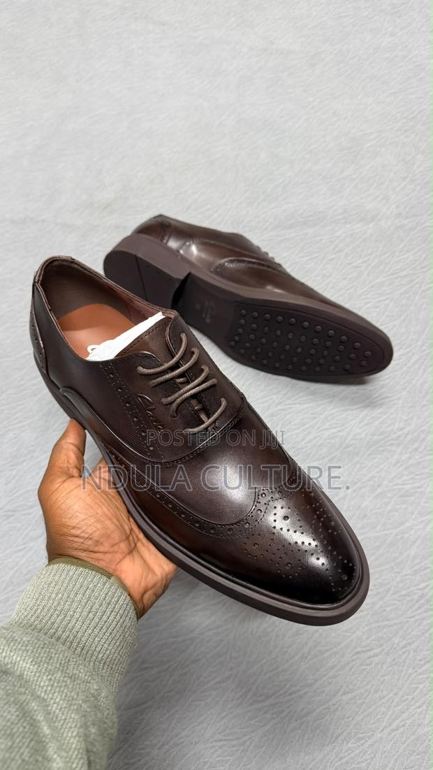 Clarks Leather Oxfords - thumbnail 6