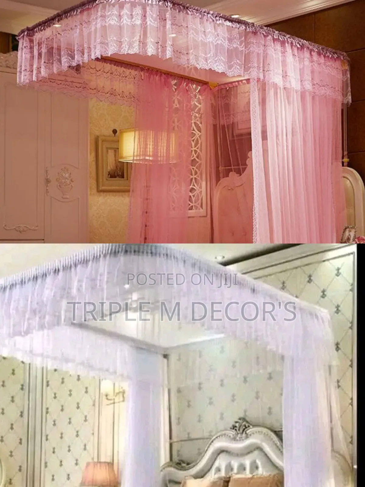 Extra Comfy 2 Stand Mosquito Net Canopy