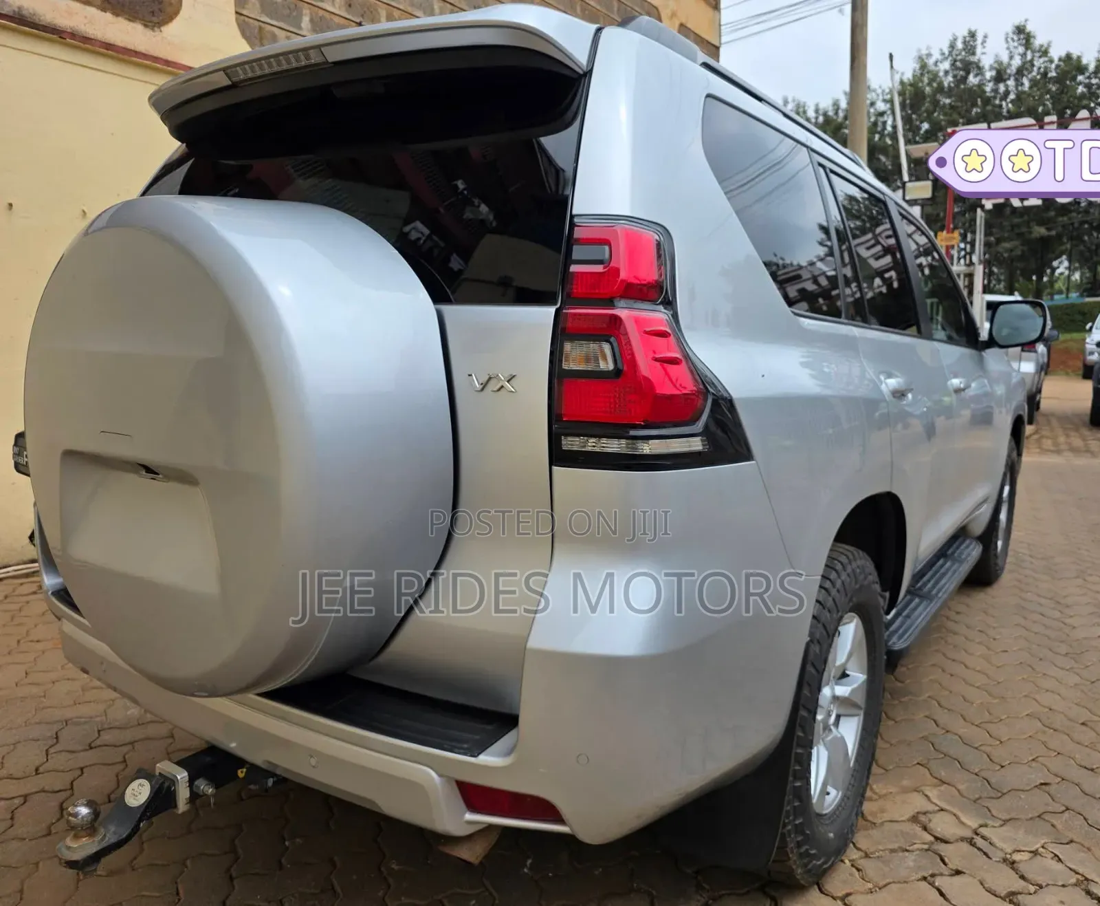 Toyota Land Cruiser Prado 2021 Silver