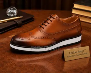 Embossed Grain Textur Smart Casual