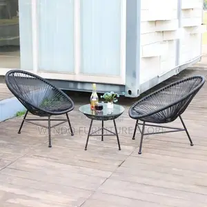 Dining Set; Two Seaters Outdoor Picnic Dining Set