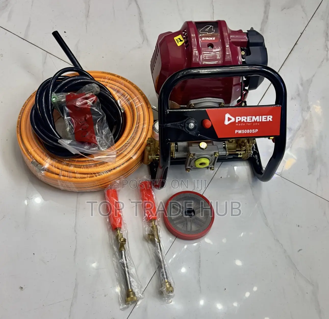 Premier PM5080SP High Pressure Washer/Sprayer Petrol 4T Engine