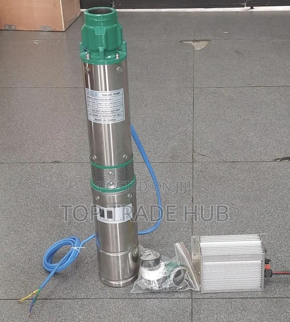 Aico Solar DC Deep Well Submersible Pump Head 70m 500W CONTROLLER BOX