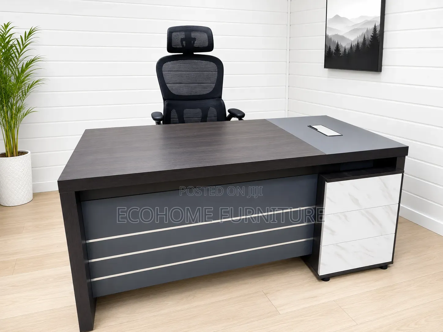 1.6m Executive L-Shape Office Desk