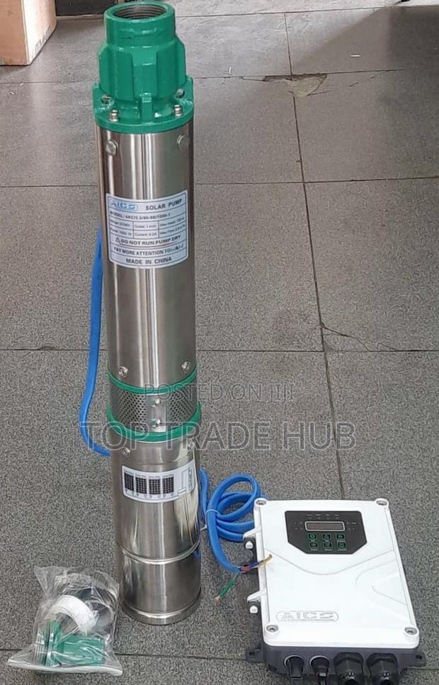 Aico Japan Solar Deep Well Submersible Pump Head 120m 1000W Controller