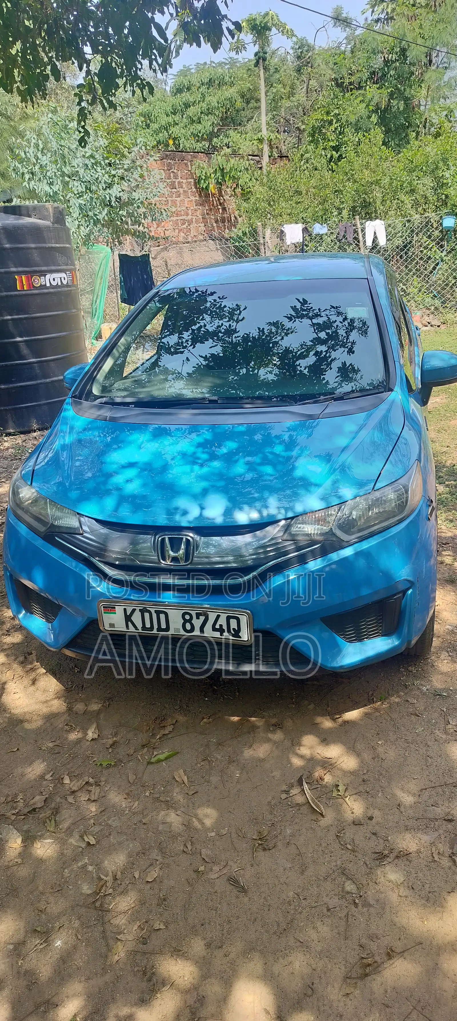 Honda Fit 2014 Blue