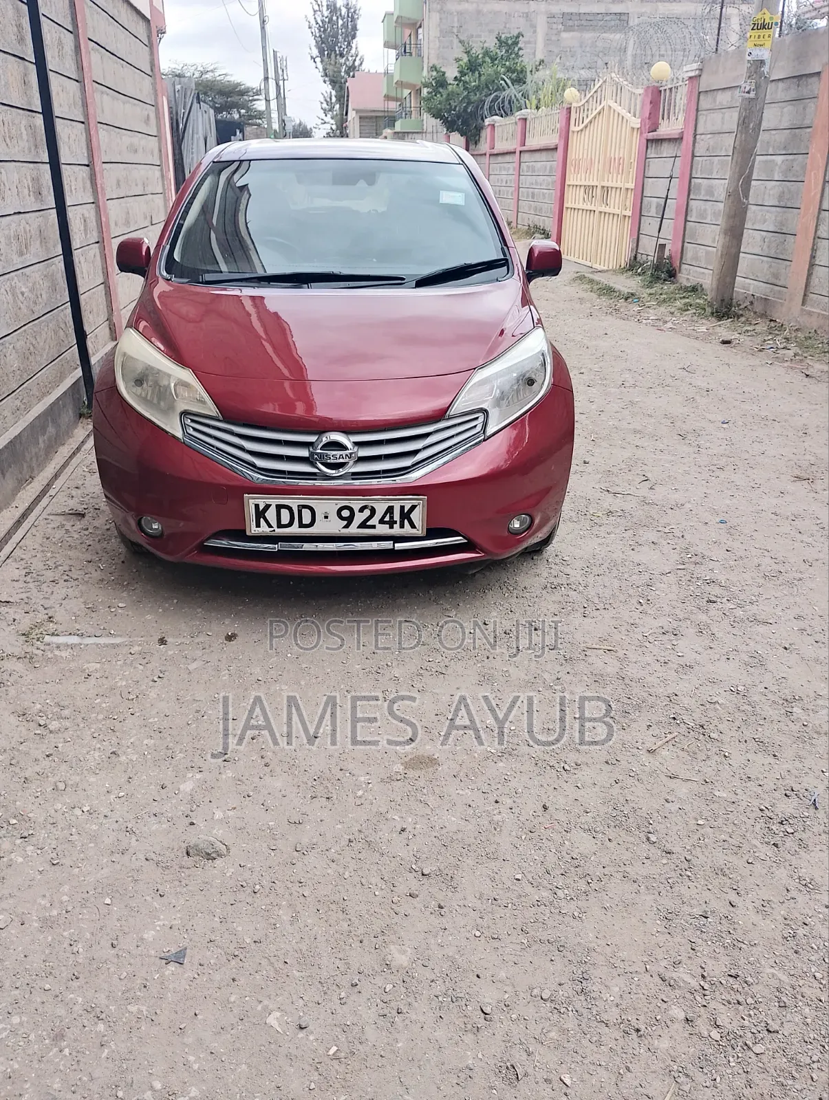 Nissan Note 2014 Red