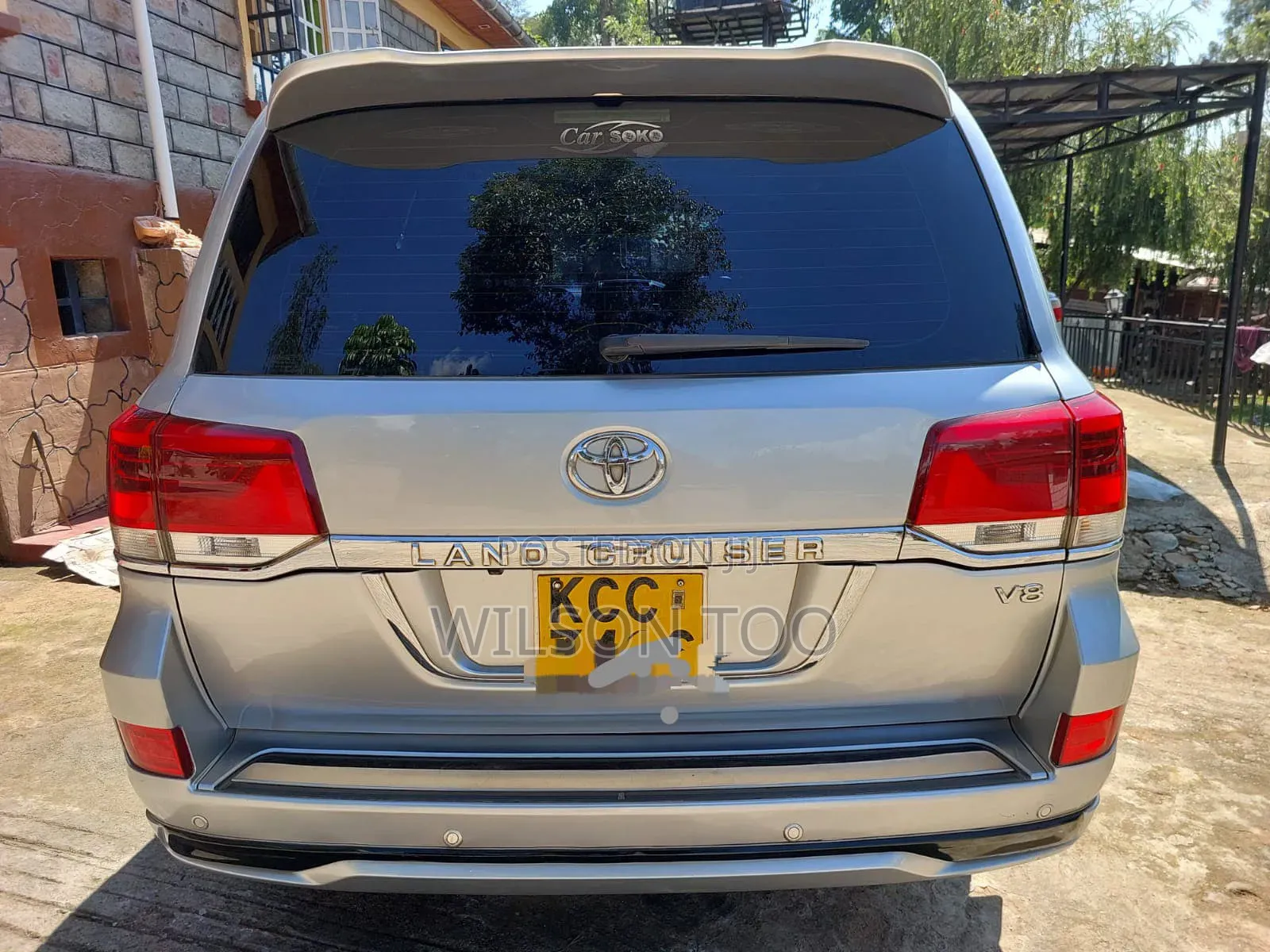 Toyota Land Cruiser Prado 2009 Silver