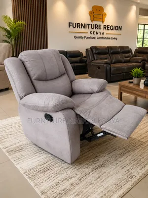Single Seater Recliner Brown Sofa