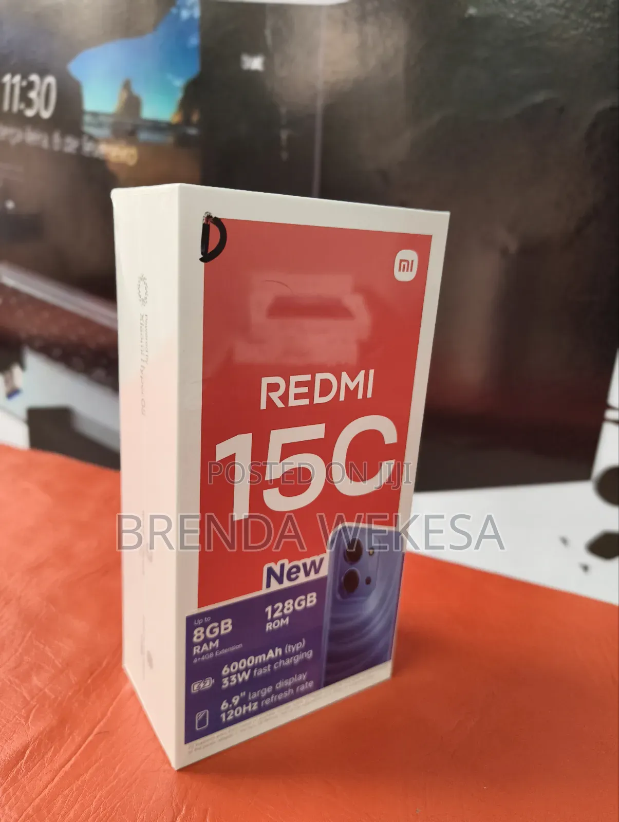 New Xiaomi Redmi 15C 4G 128 GB Black