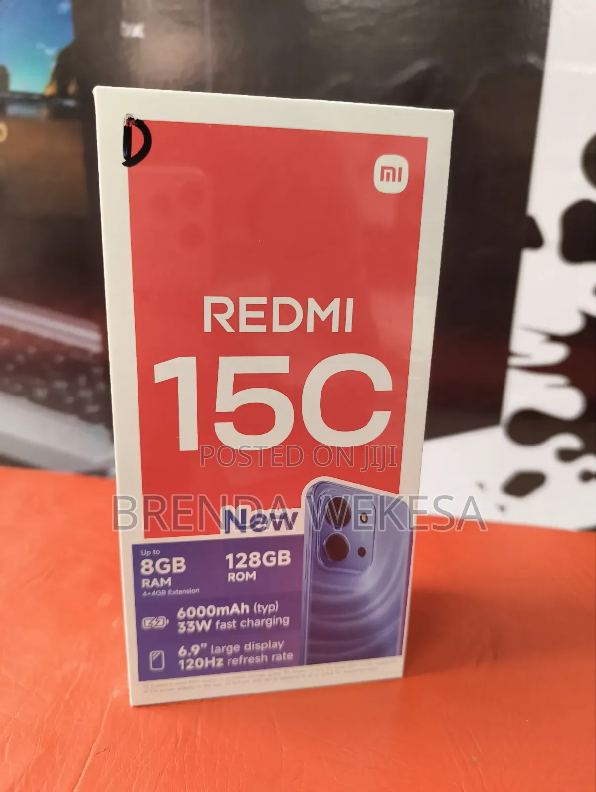 New Xiaomi Redmi 15C 4G 128 GB Black