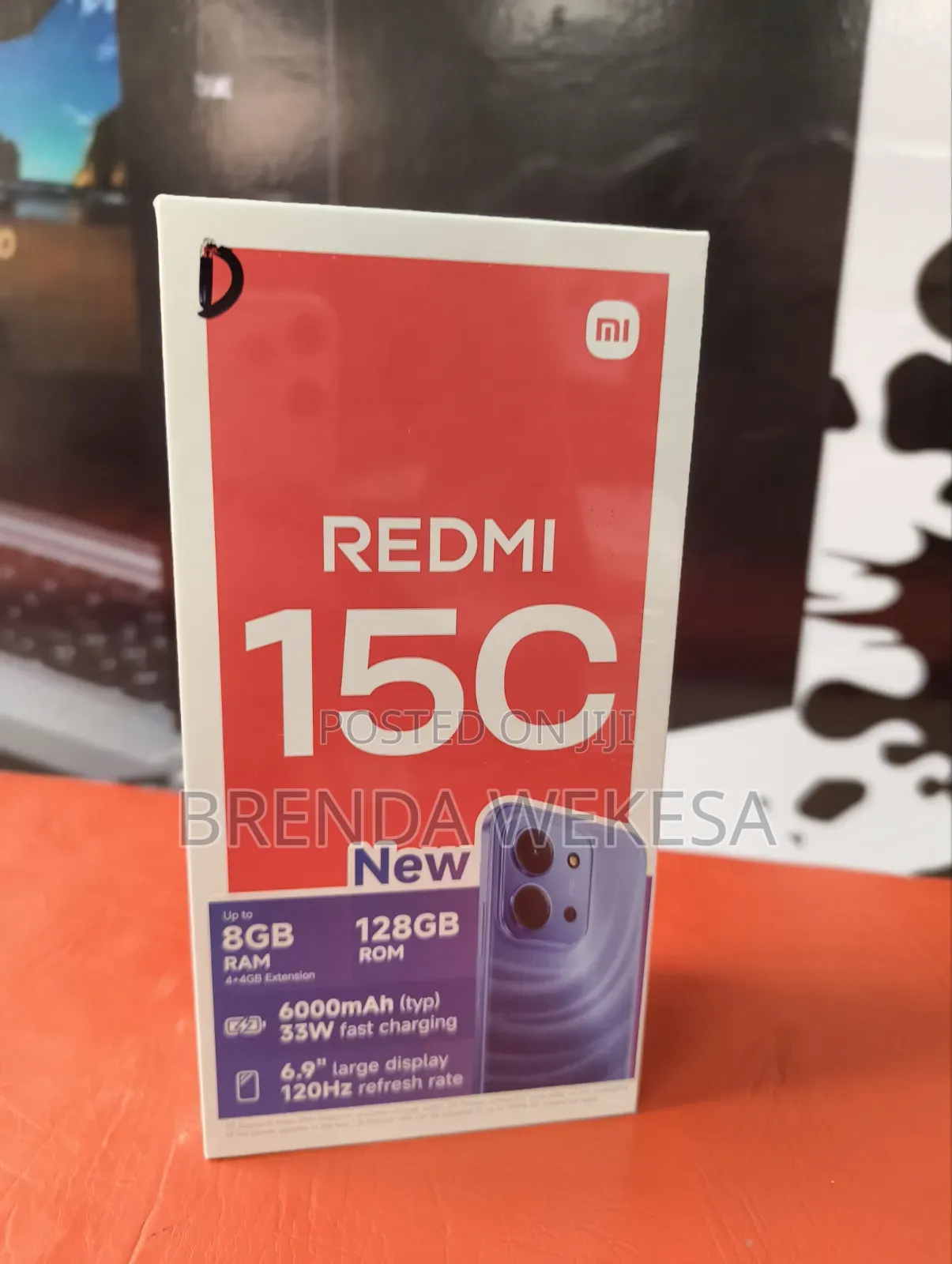 New Xiaomi Redmi 15C 4G 128 GB Black
