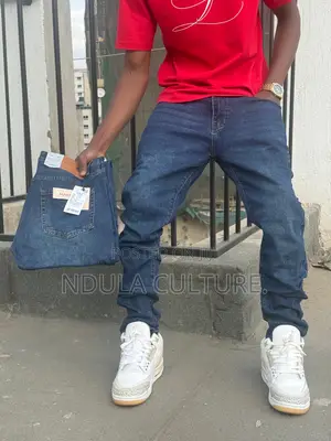 Plain Denim Jeans