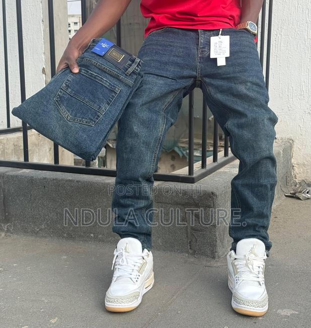 Plain Denim Jeans - thumbnail 2