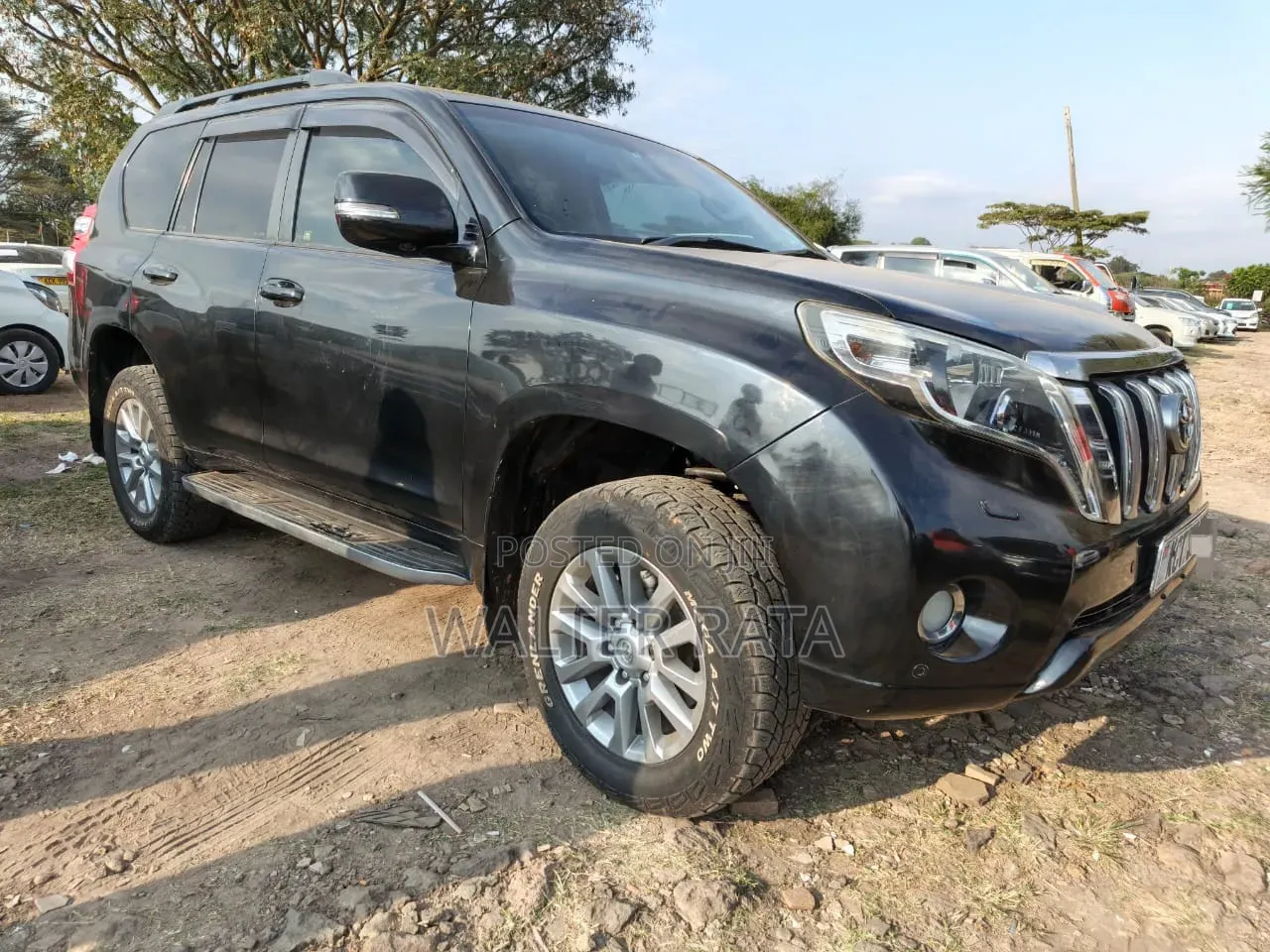 Toyota Land Cruiser Prado 2015 Black