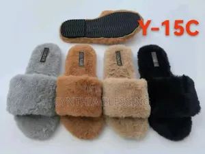 Fluffy Open Shoes