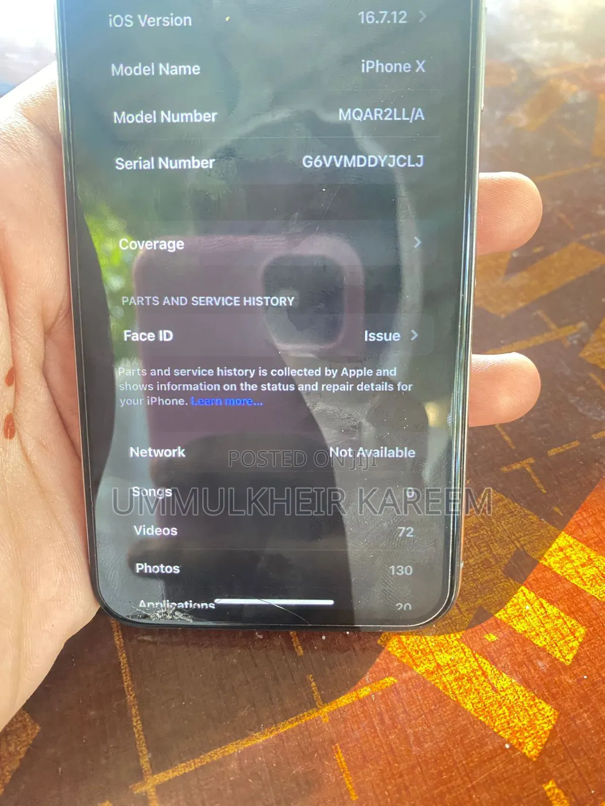 Apple iPhone X 64 GB White