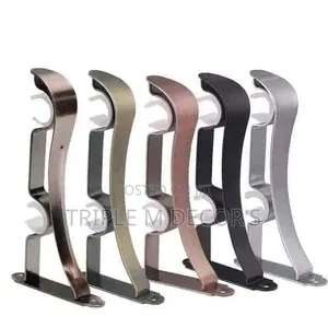 Premium Extra Heavy Durable Juakali Curtains Rods Brackets