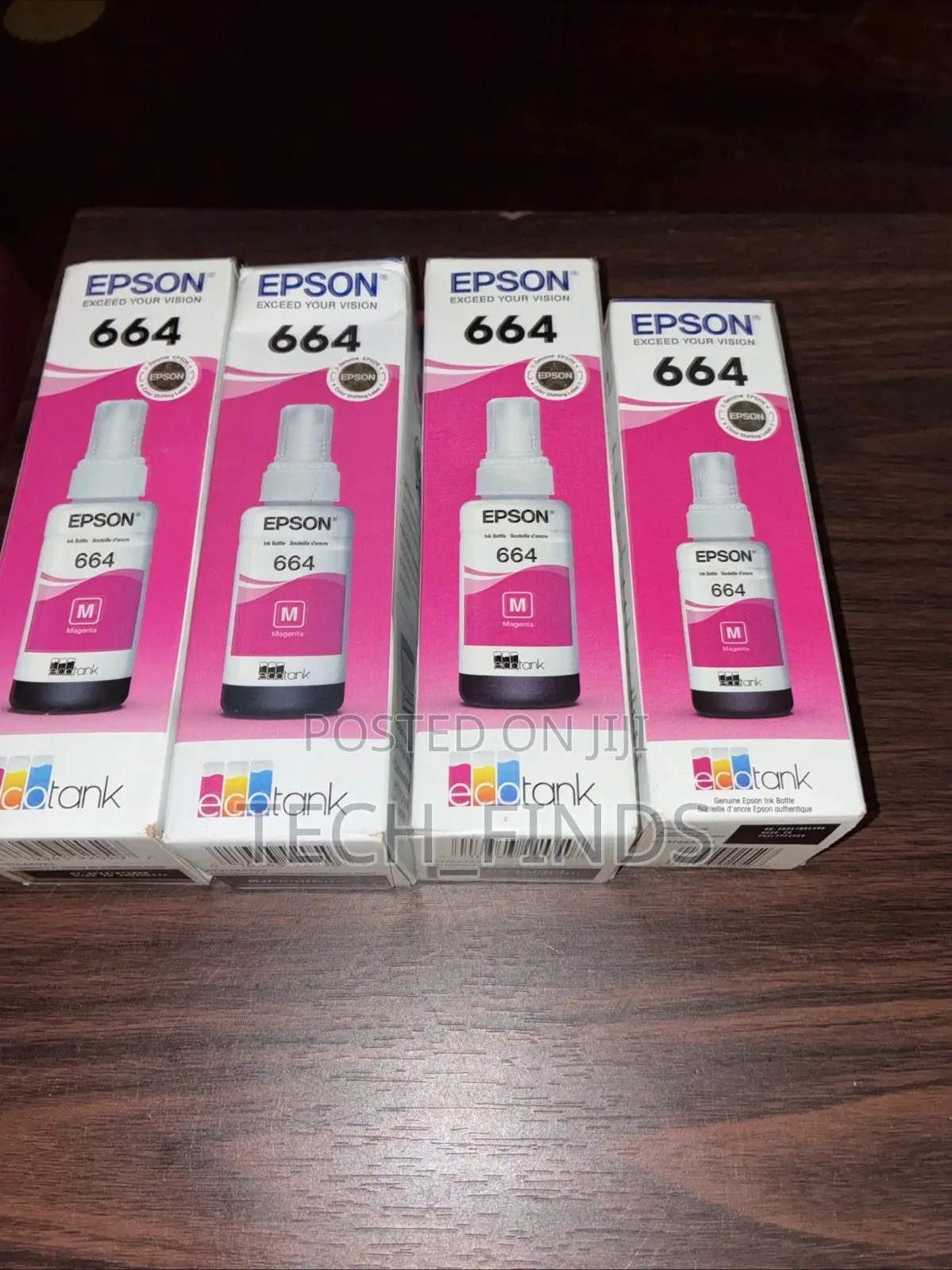 Ink Cart Epson T6643 Magenta for L100, L110, L120, L1300, L1455
